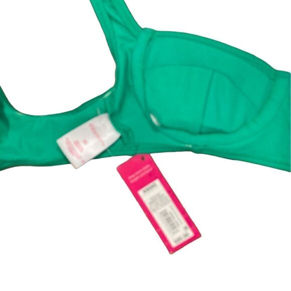Xhilaration Green Juniors Bikini Swim Top, Size XS, NWT - Picture 8 of 10